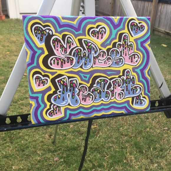 [ Original Painting ] ”Sweetheart” graffiti - Picture 13 of 16